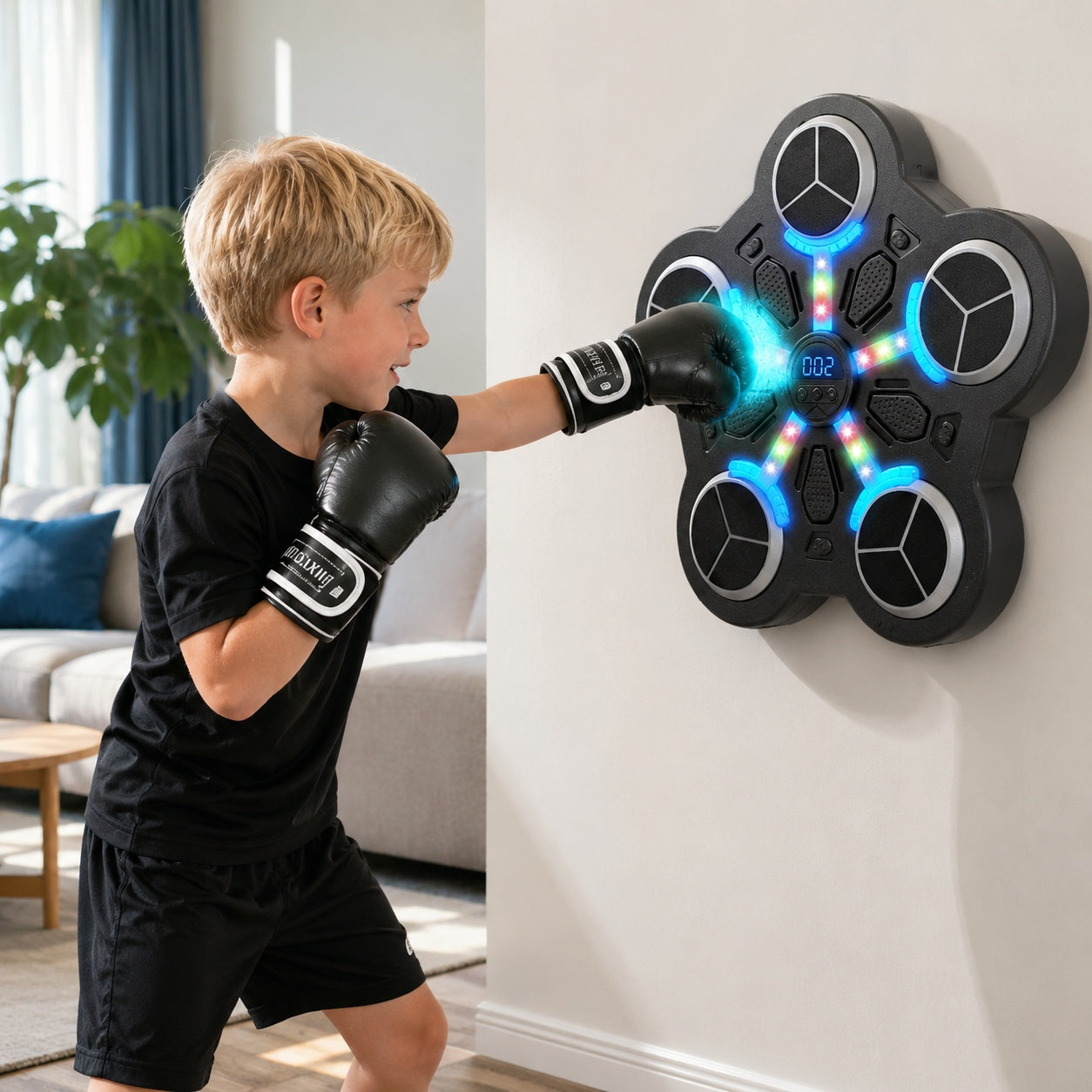 PunchGrove | Kids Boxing Punch Wall Trainer