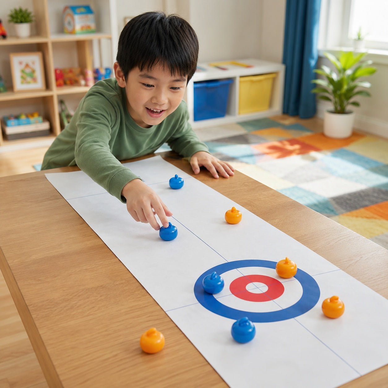 SlideRivo | Tabletop Curling Game 2 Player