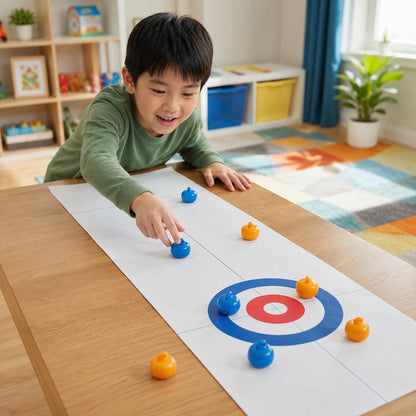 SlideRivo | Tabletop Curling Game 2 Player