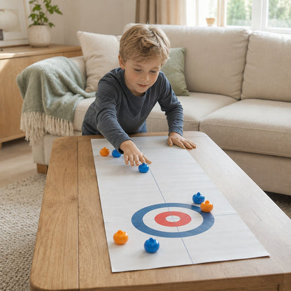SlideRivo | Tabletop Curling Game 2 Player