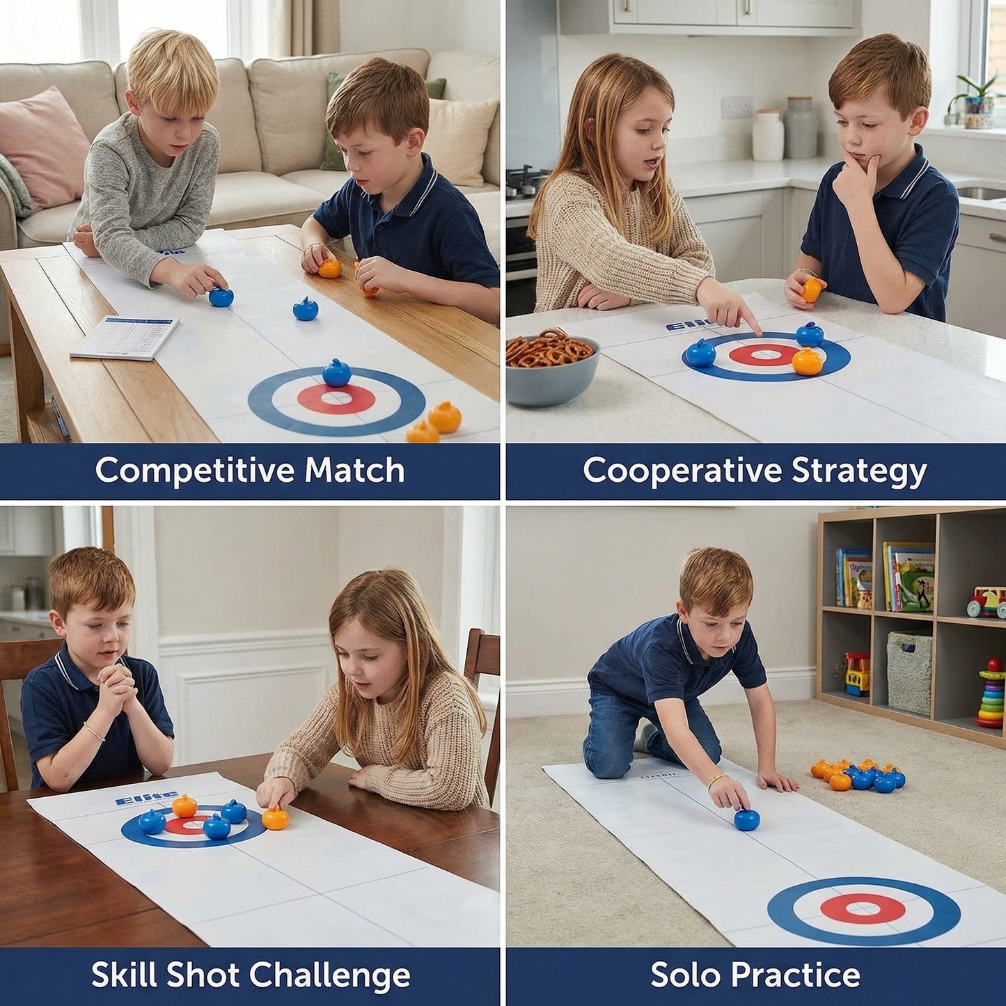 SlideRivo | Tabletop Curling Game 2 Player