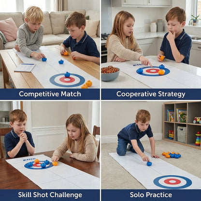 SlideRivo | Tabletop Curling Game 2 Player