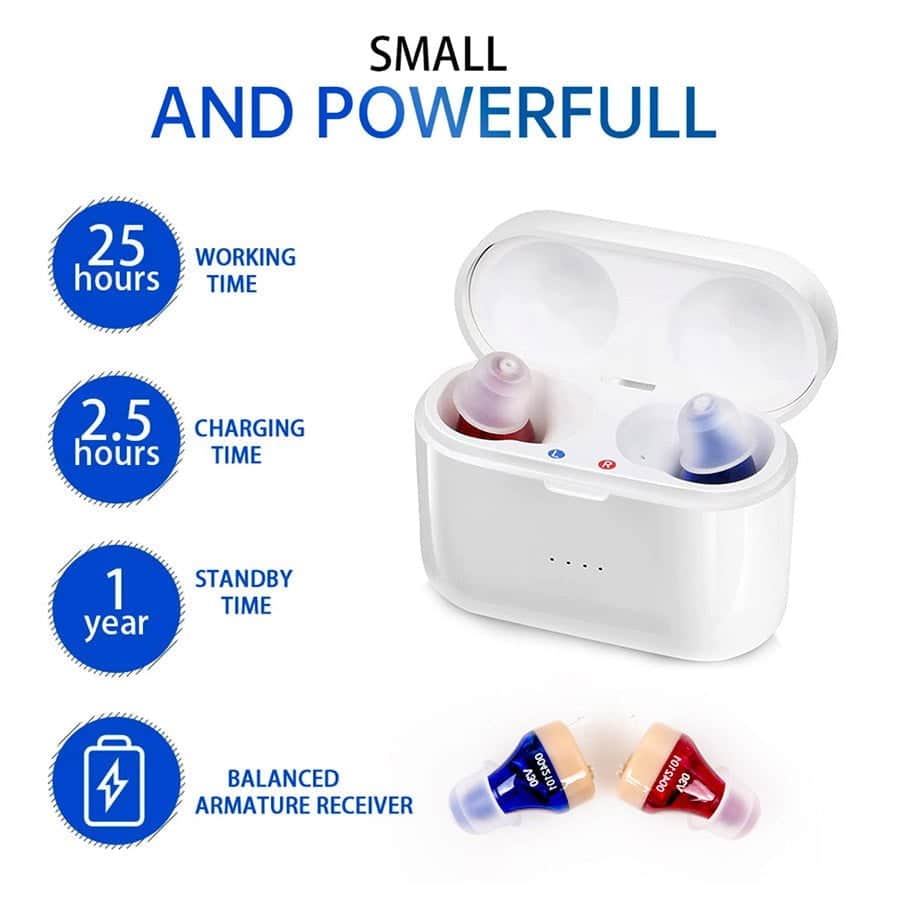 Mini Invisible Rechargeable Hearing aids (V30)