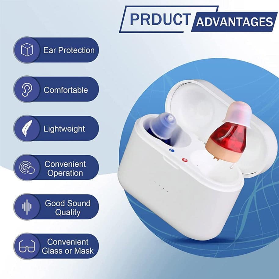 Mini Invisible Rechargeable Hearing aids (V30)